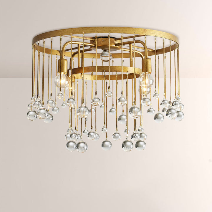 Hanson Glass Flushmount