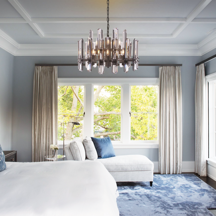 Abigail Crystal Round Chandelier
