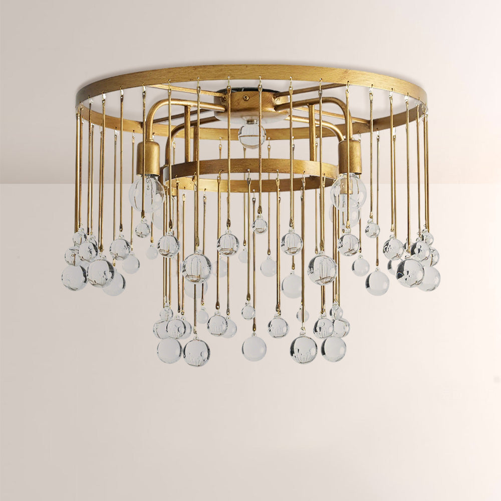 Hanson Glass Flushmount