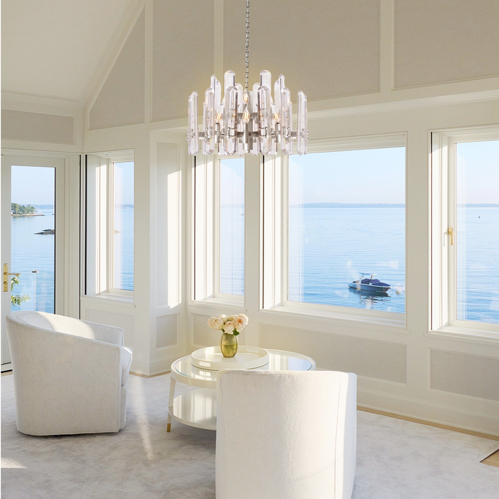 Abigail Crystal Round Chandelier