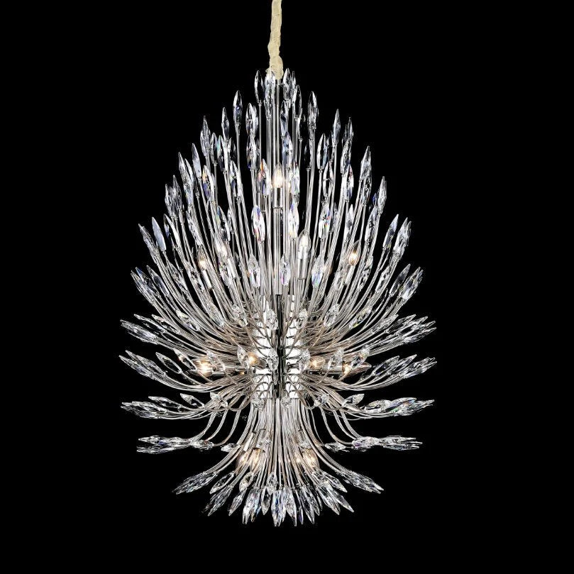 Levi Starburst Crystal Sputnik Chandelier 43"W