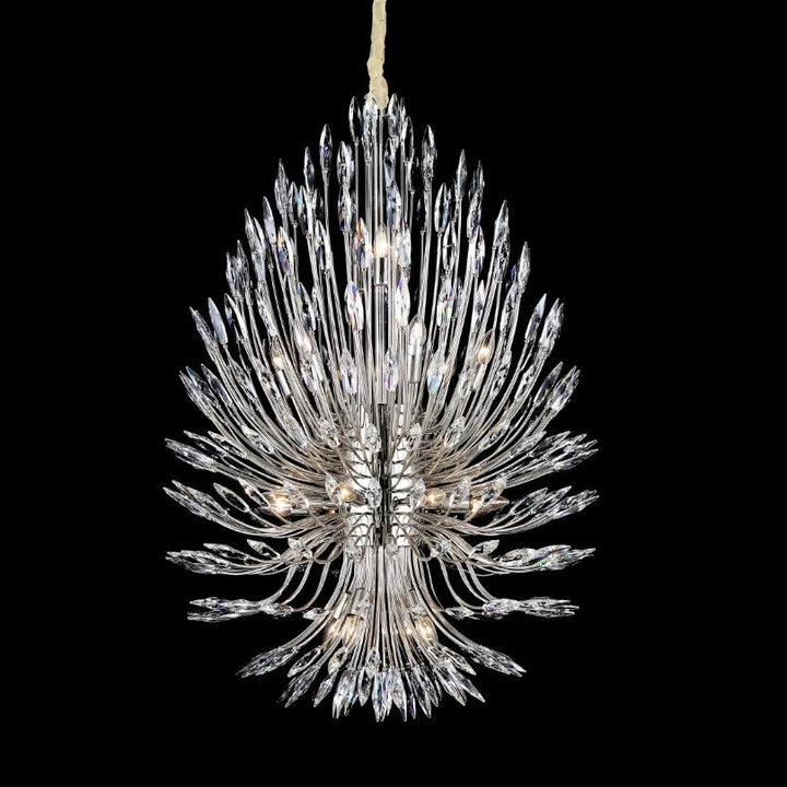 Levi Starburst Crystal Sputnik Chandelier 43"W