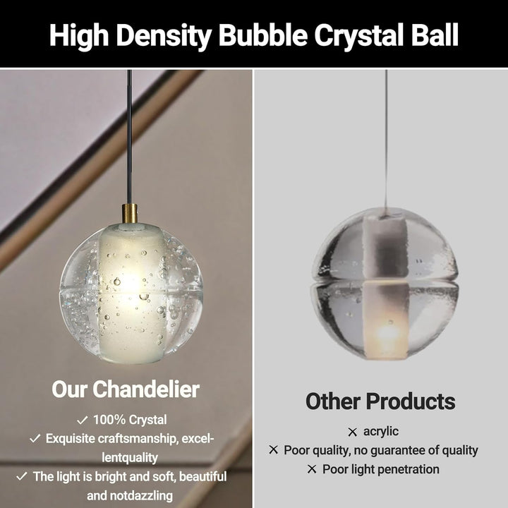Nina Ball 14-Light High Ceiling Chandelier
