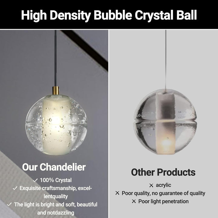 Nina Ball 14-Light High Ceiling Chandelier