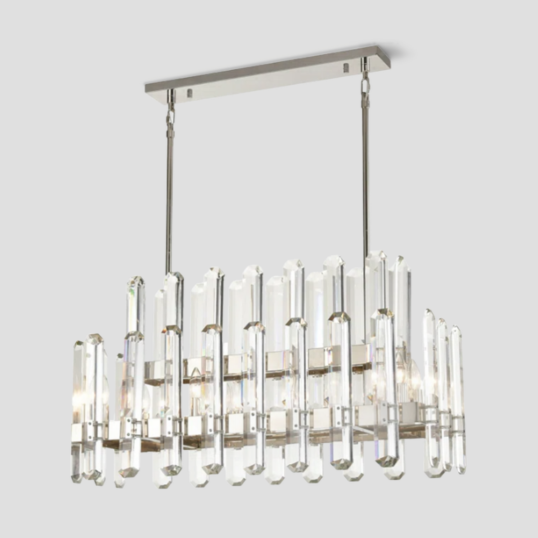Abigail Crystal Linear Chandelier
