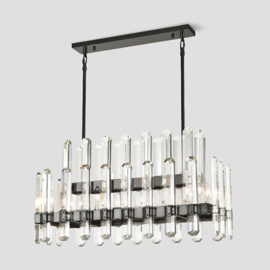 Abigail Crystal Linear Chandelier