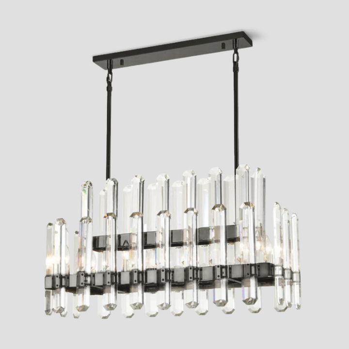 Abigail Crystal Linear Chandelier