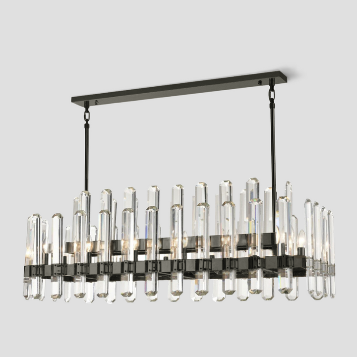 Abigail Crystal Linear Chandelier