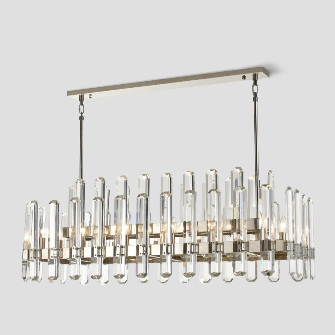 Abigail Crystal Linear Chandelier