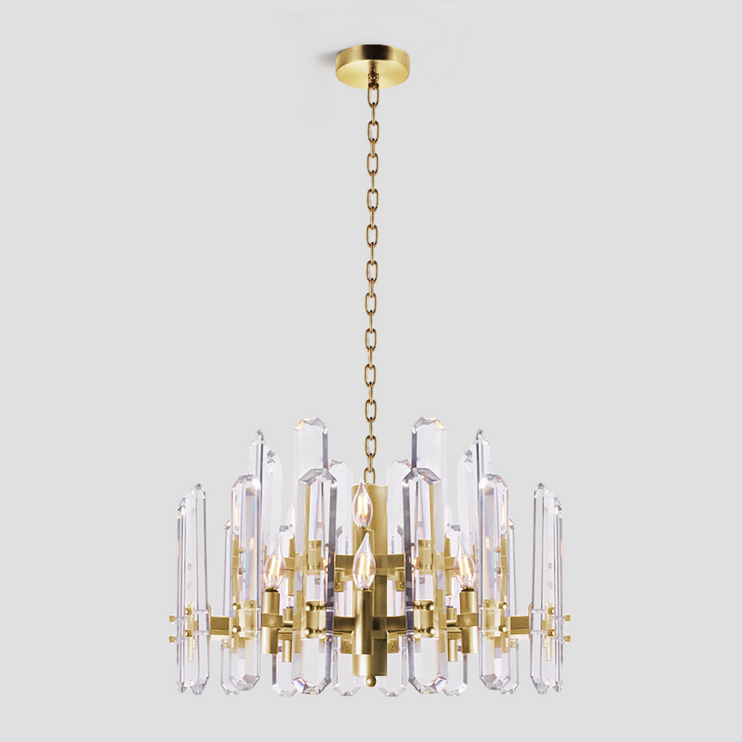 Abigail Crystal Round Chandelier