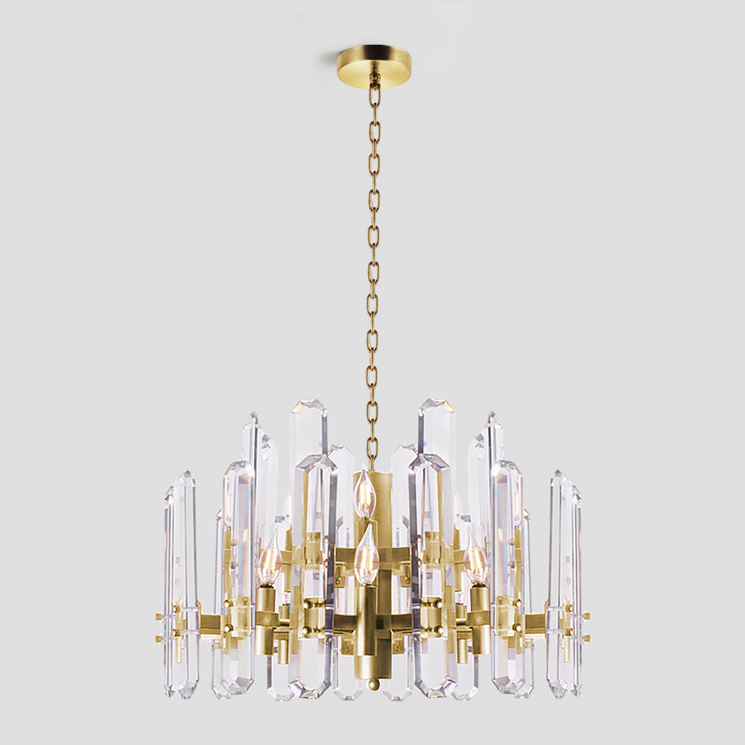 Abigail Crystal Round Chandelier