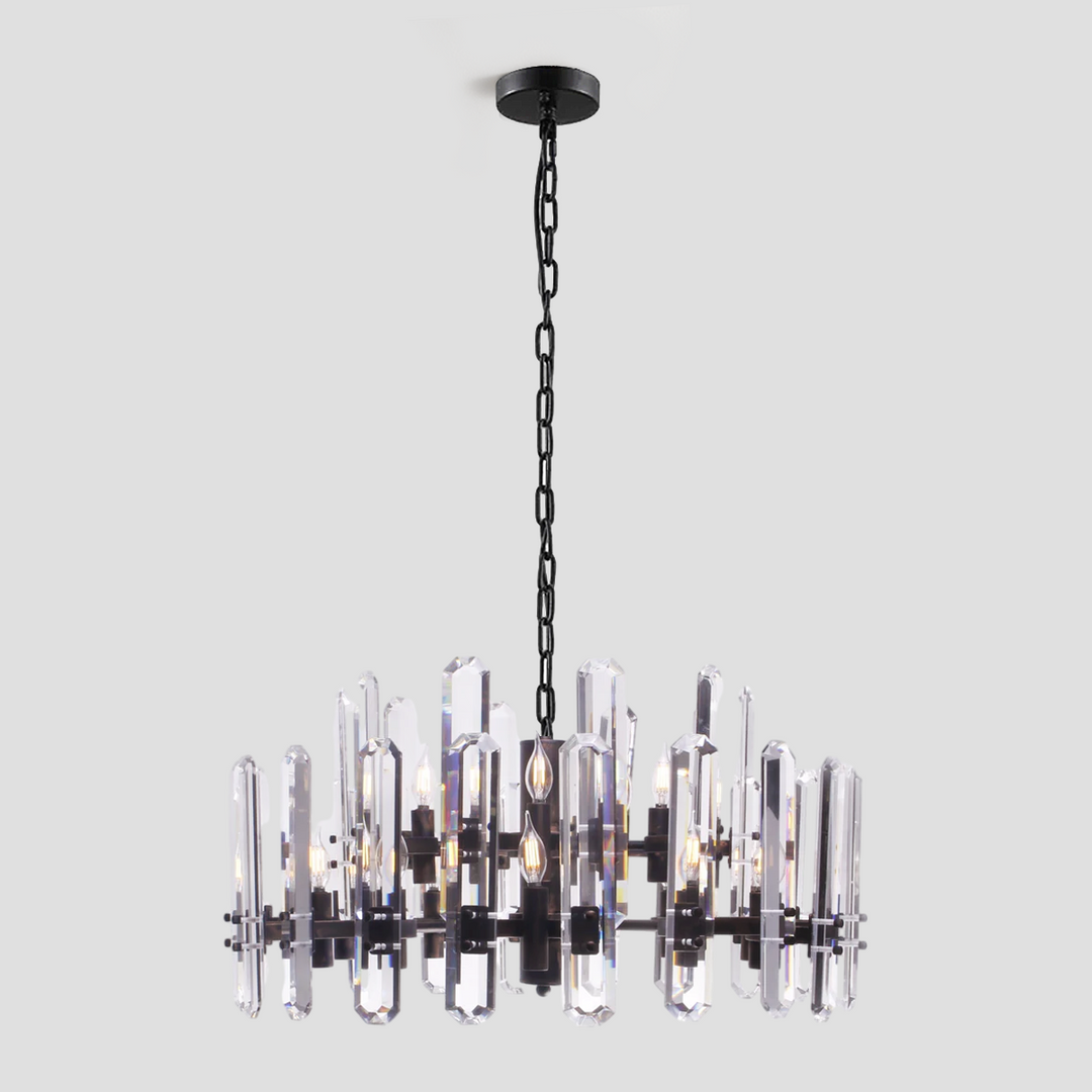 Abigail Crystal Round Chandelier