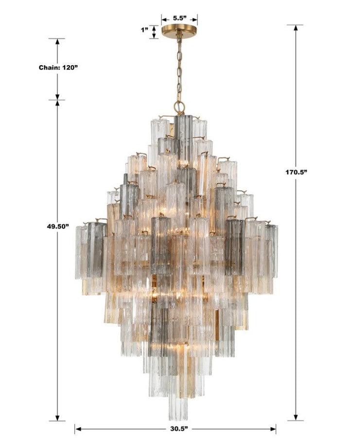 Addien 20-Light Chandelier