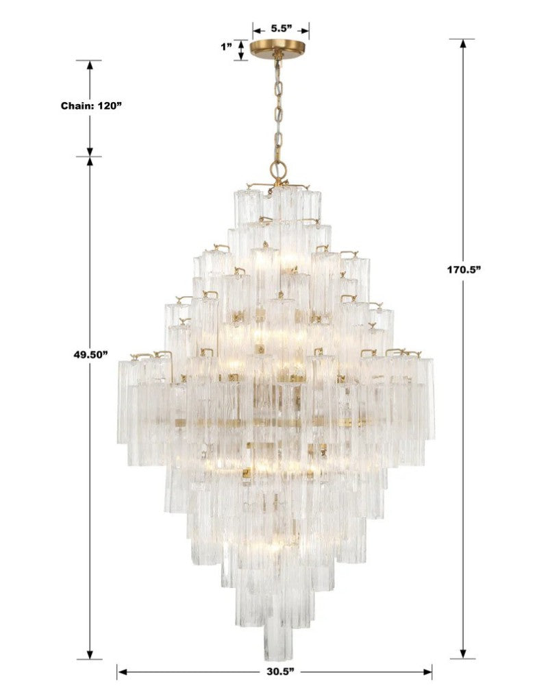 Addien 20-Light Chandelier