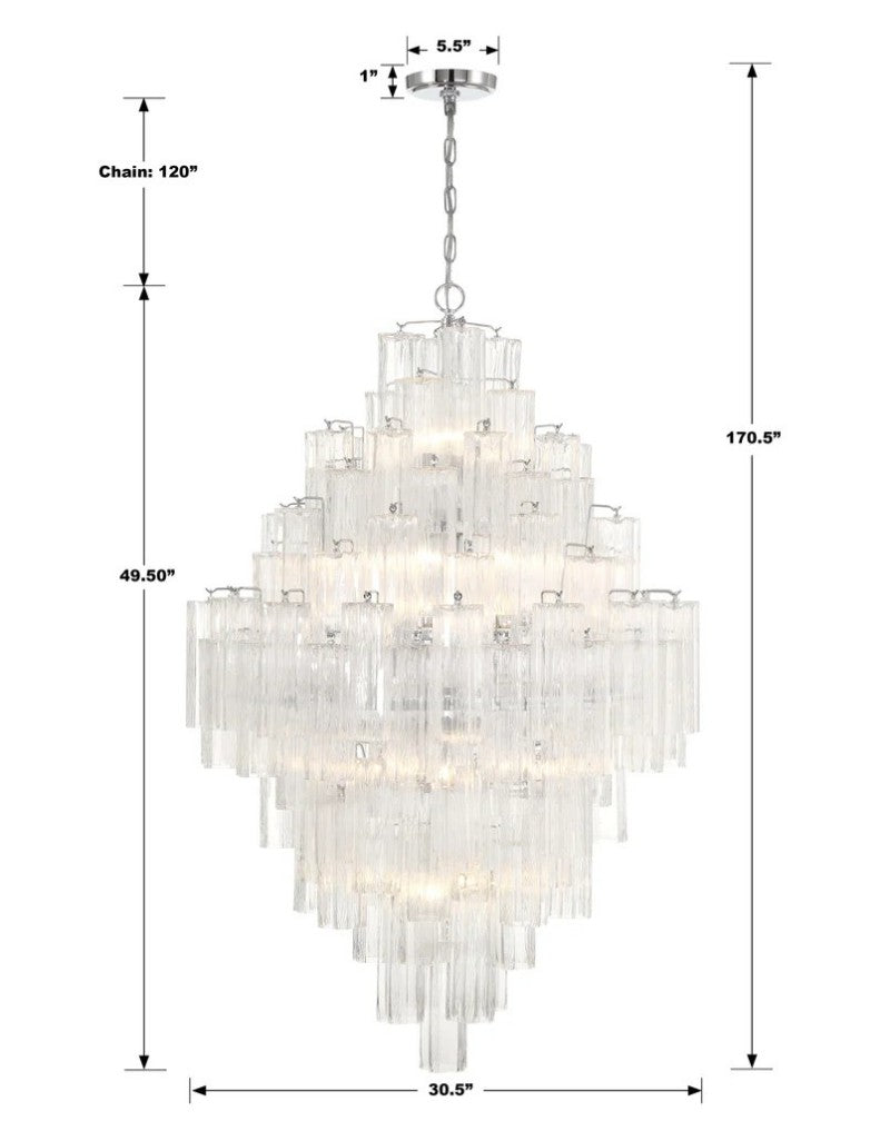 Addien 20-Light Chandelier