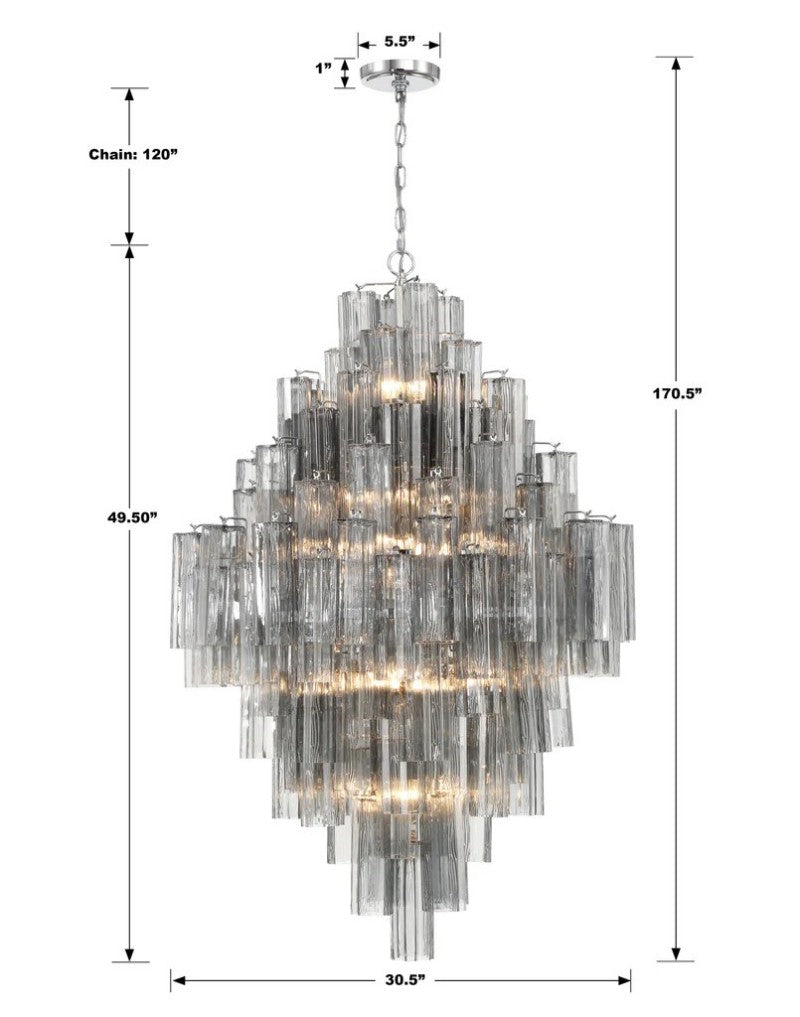 Addien 20-Light Chandelier