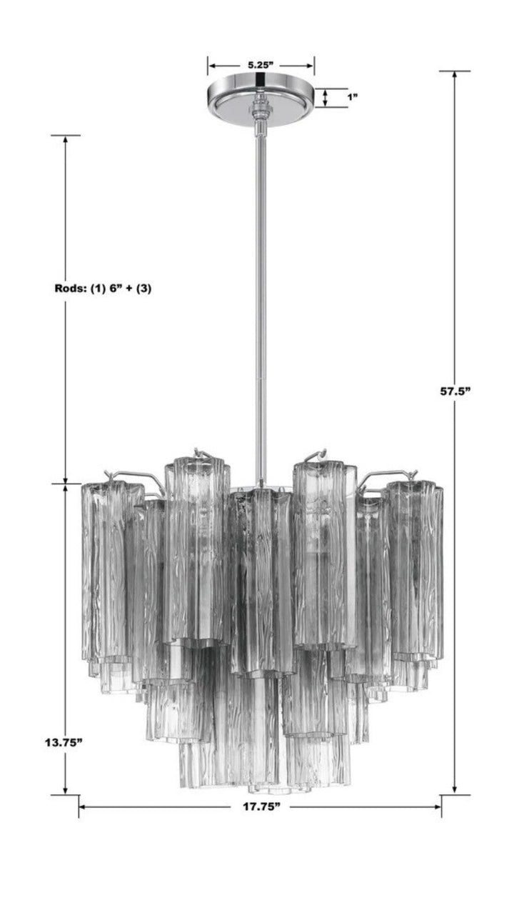 Addien 4-Light Chandelier