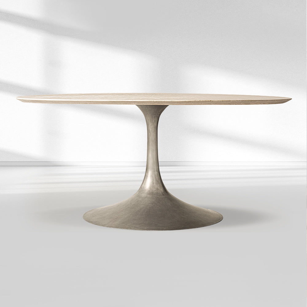 Aero Stone Round Dining Table