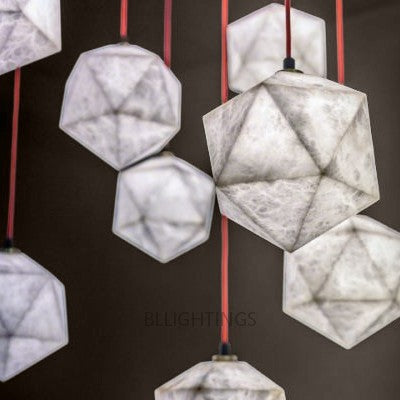 Alabaster Mete Chandelier