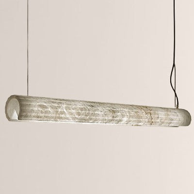 Alabaster Roll Chandelier