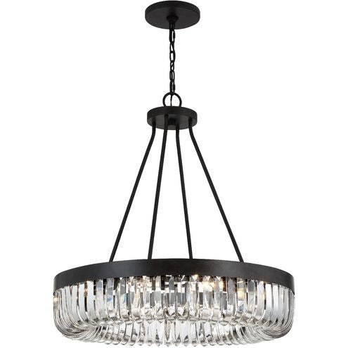 Alister 1-Tier 10 Light Chandelier 28"