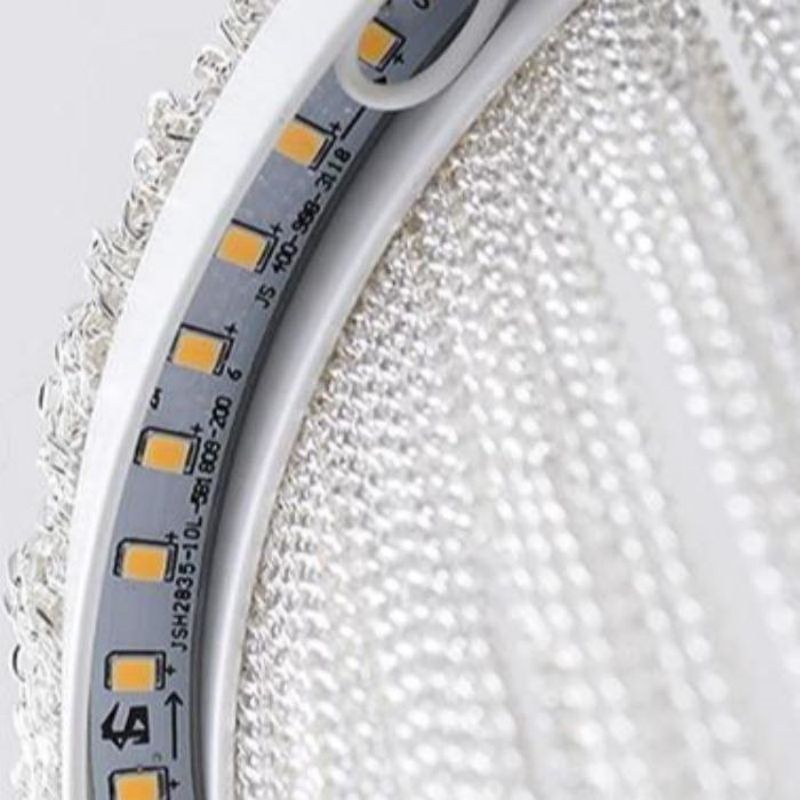 Aluminum Daph Chain Tassel Pendant Light