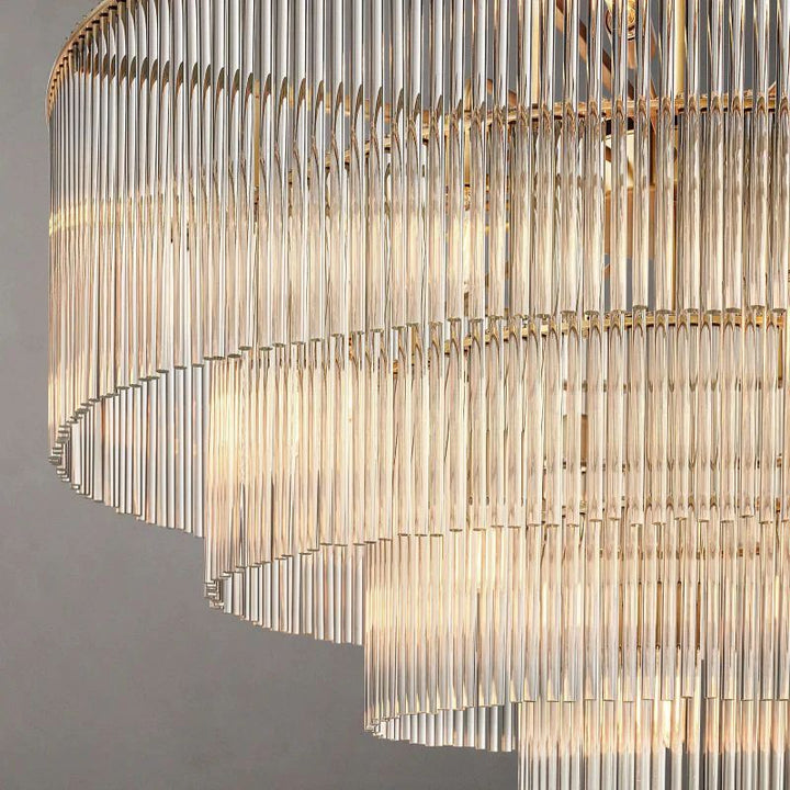 Amadeo Round Glass Chandelier 40"