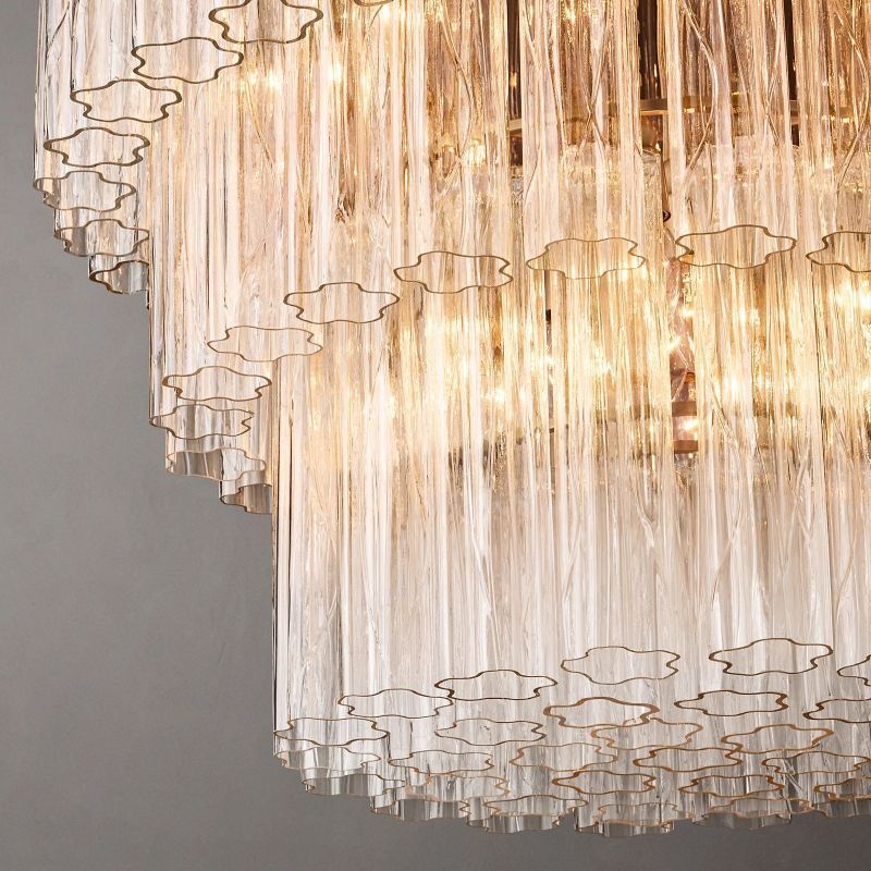 Ancelotti 3-Tier Round Dining Room Chandelier 36”