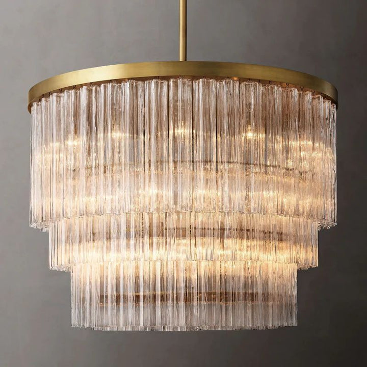 Ancelotti 3-Tier Round Living Room Chandelier 48”