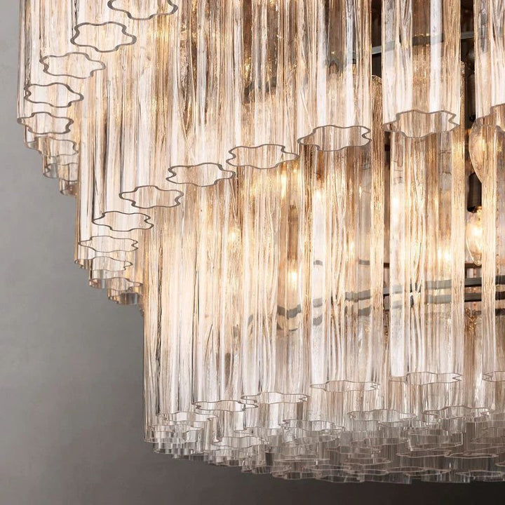 Ancelotti 3-Tier Round Living Room Chandelier 48”