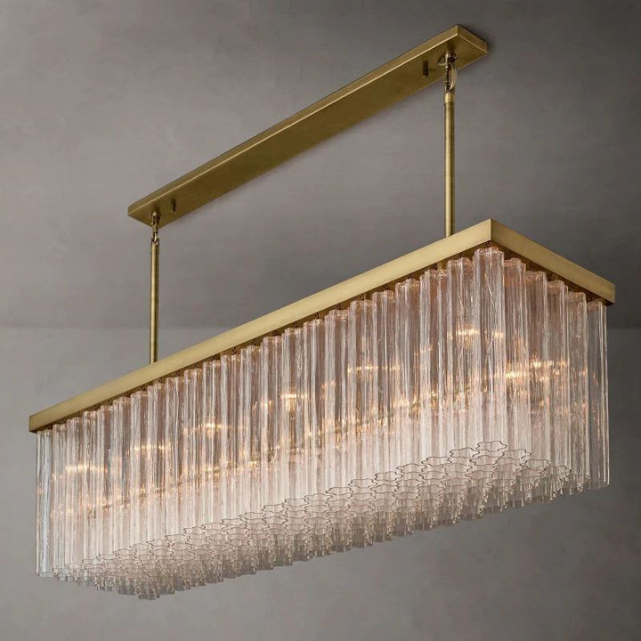 Ancelotti Rectangular  Dining Room Chandelier 73”