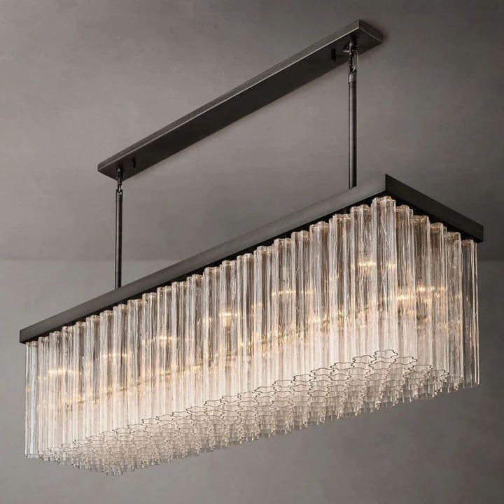 Ancelotti Rectangular  Dining Room Chandelier 73”