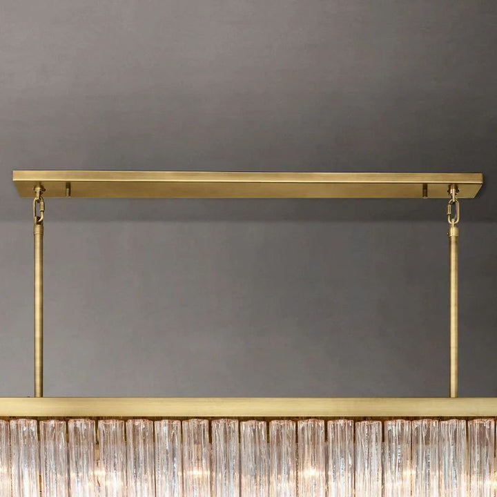 Ancelotti Rectangular  Dining Room Chandelier 73”