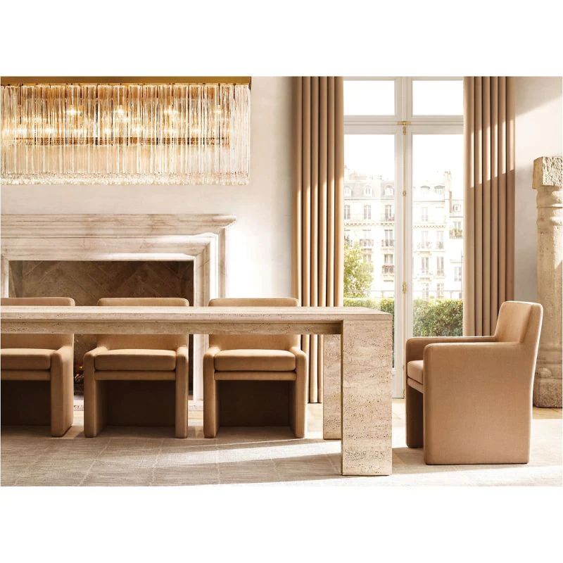 Ancelotti Rectangular  Dining Room Chandelier 73”