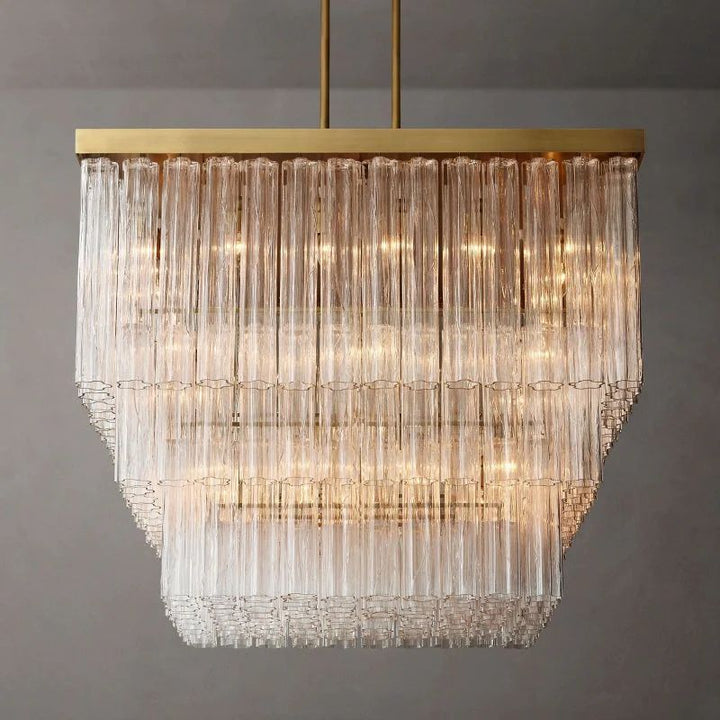 Ancelotti Square Chandelier 45” For Living Room