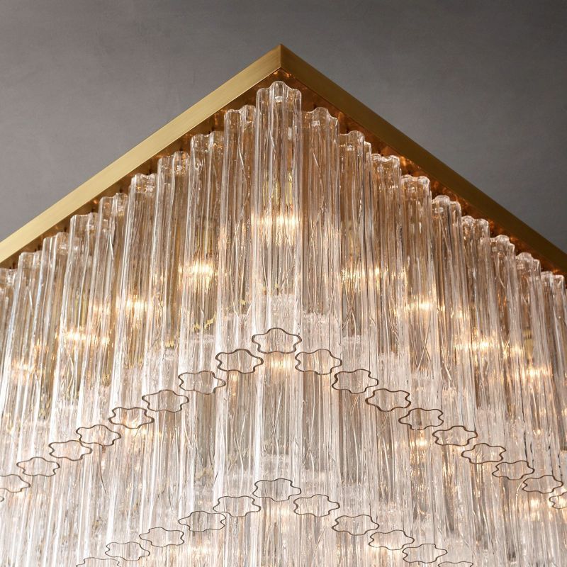 Ancelotti Square Chandelier 45” For Living Room