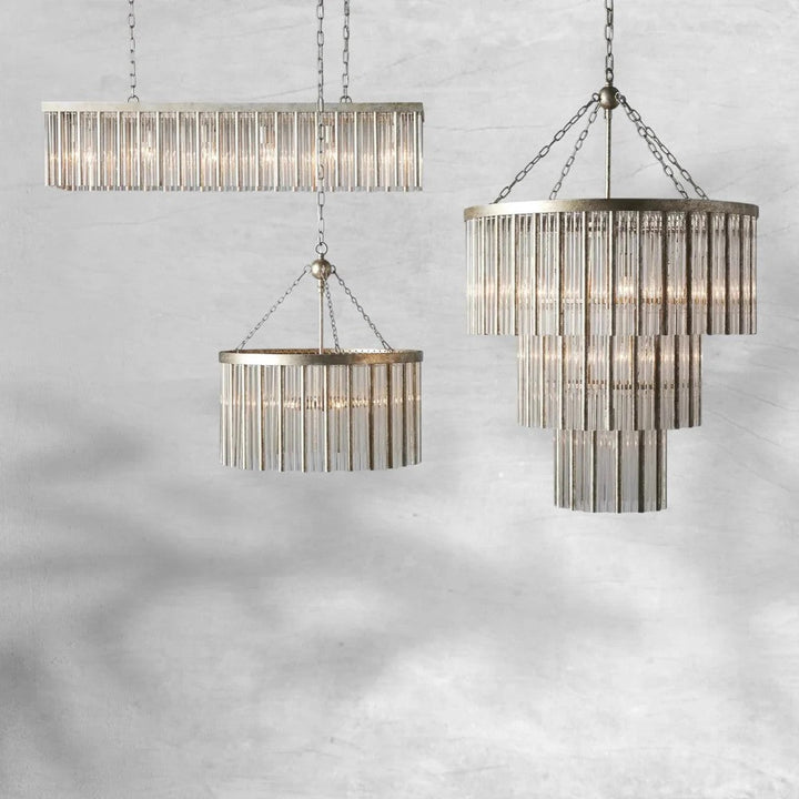 Andvans Rectangular Chandelier 48"