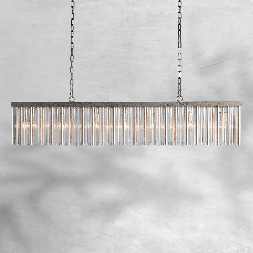 Andvans Rectangular Chandelier 56"