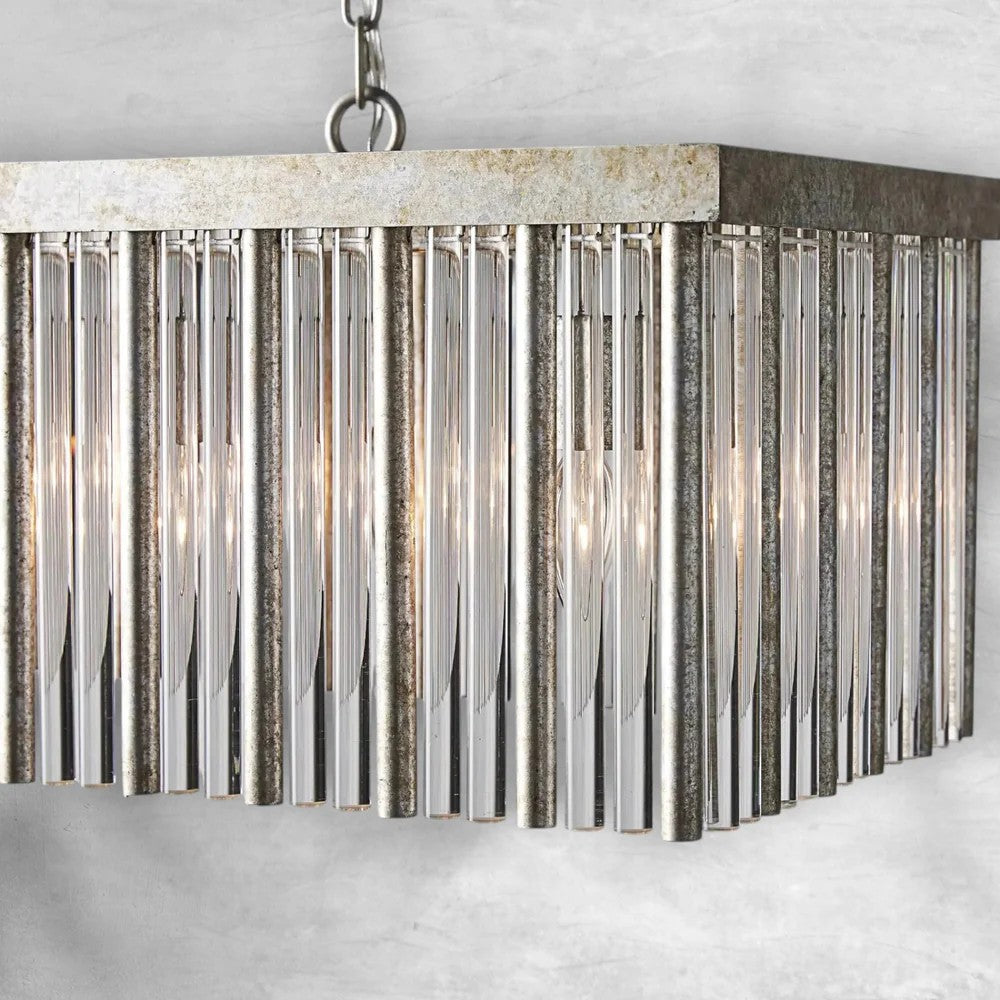 Andvans Rectangular Chandelier 56"