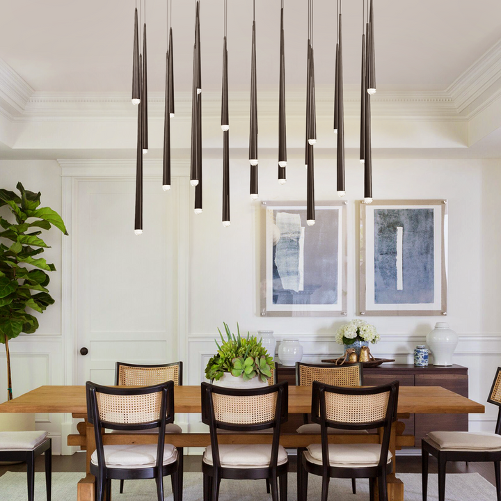Aquite Rectangle Tubular Pendant