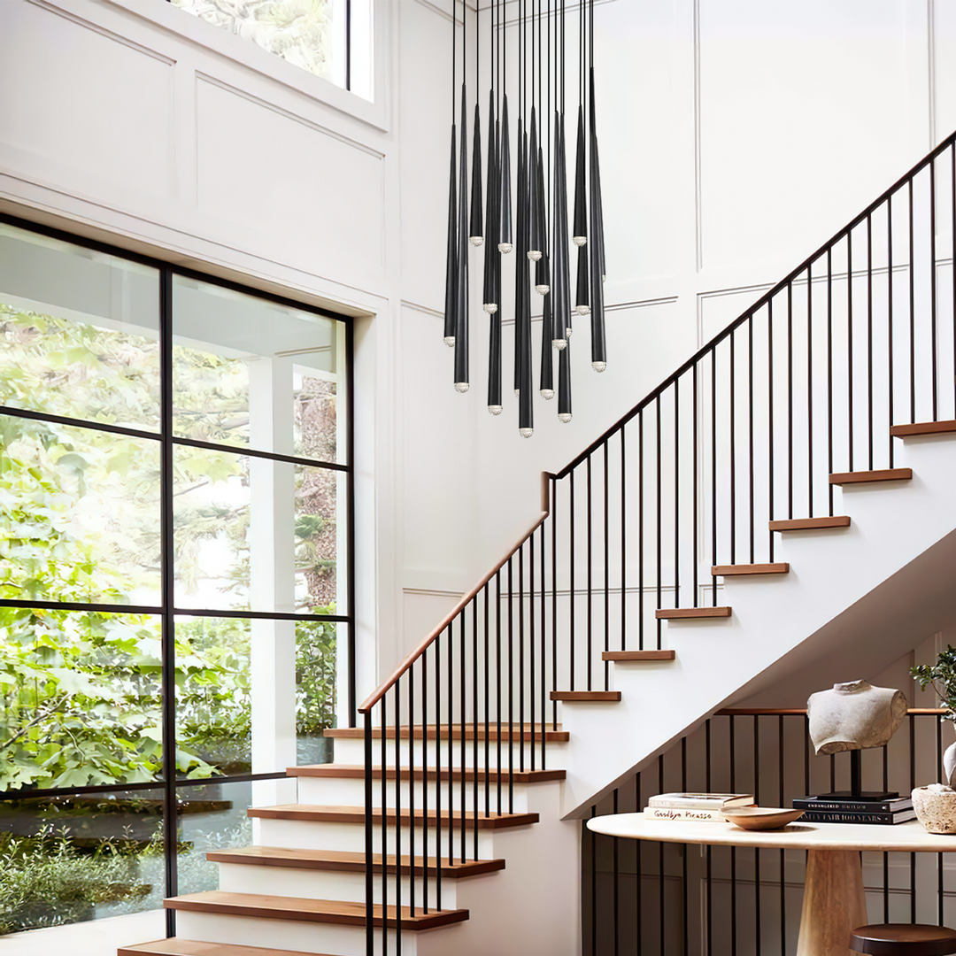 Aquite Round Tubular Pendant