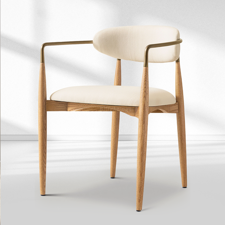 Arhny Fabric Dining Armchair