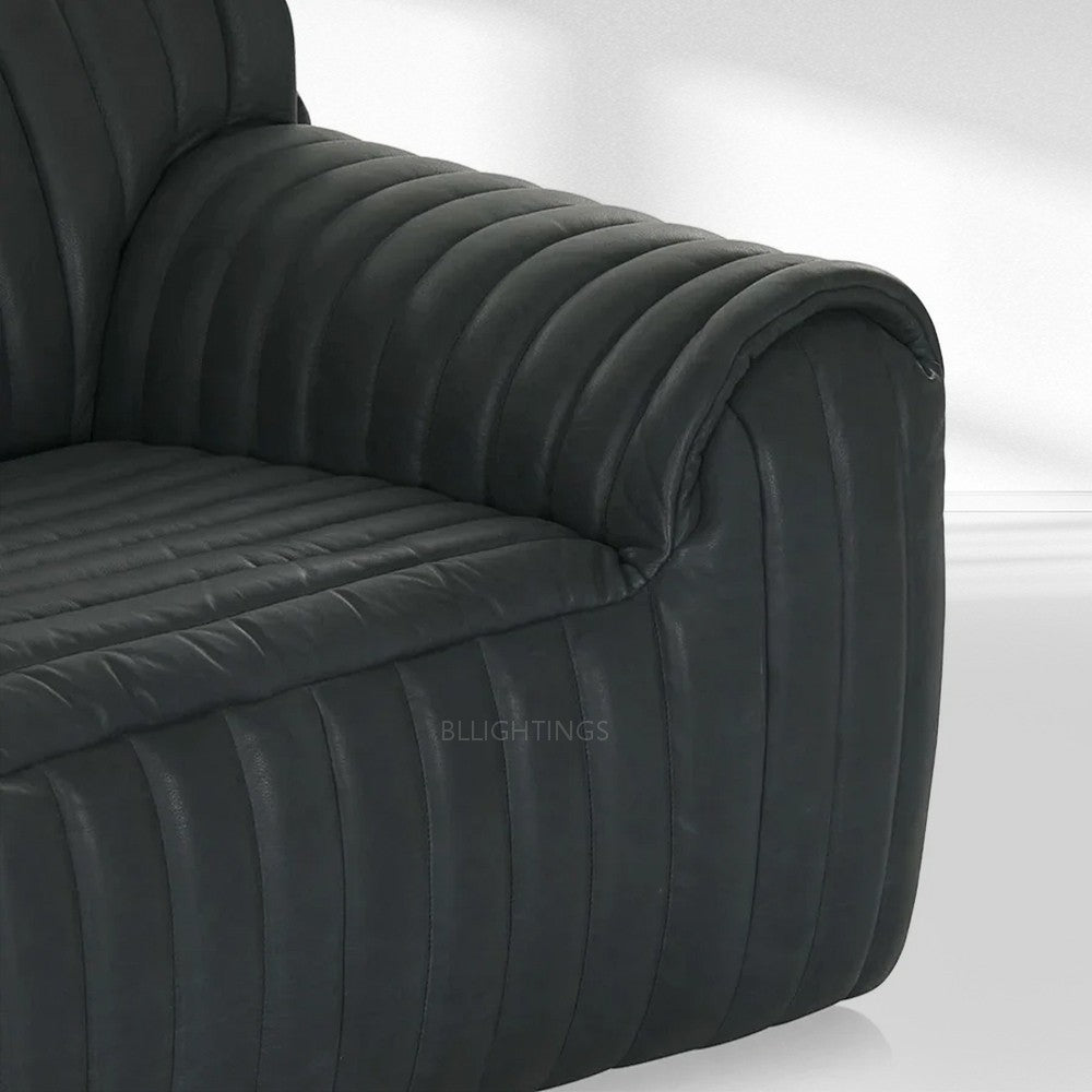 Aspan Leather Occasional Chair