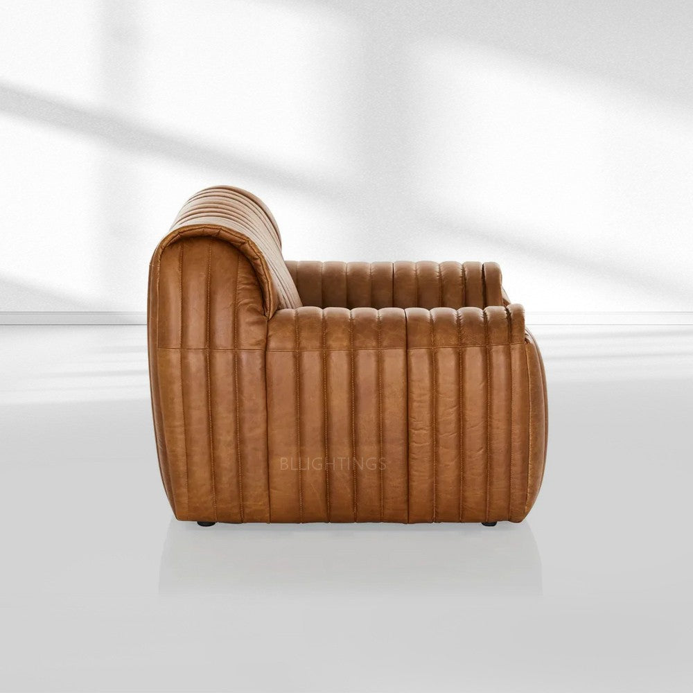 Aspan Leather Occasional Chair