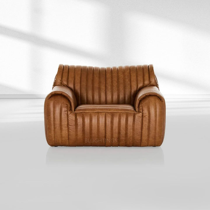 Aspan Leather Occasional Chair