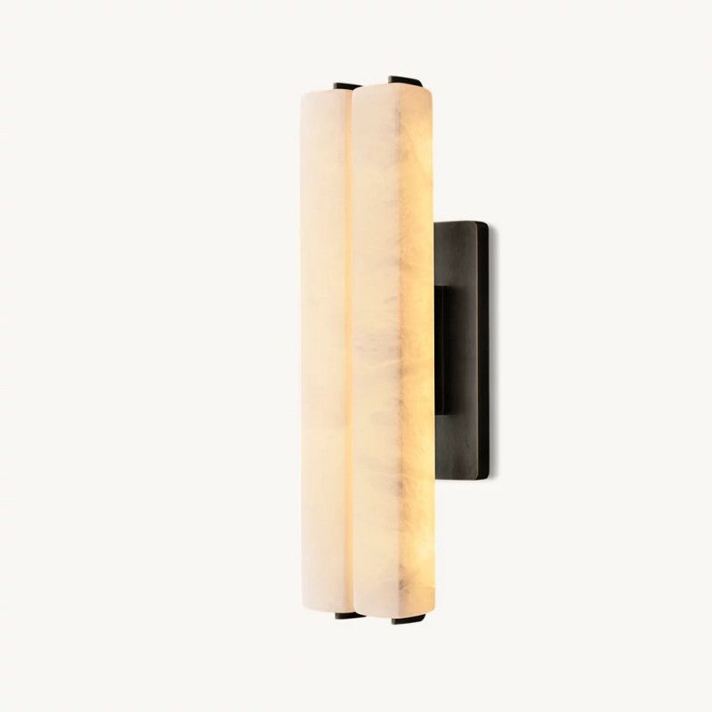 Audiobon Alabaster Double Sconce
