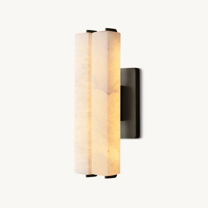 Audiobon Alabaster Double Sconce