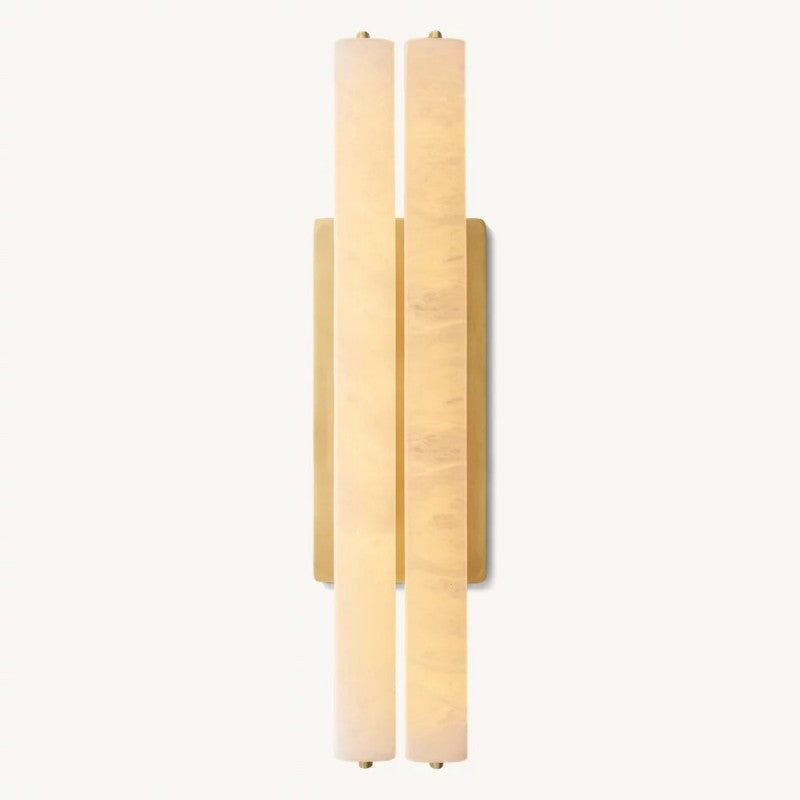 Audiobon Alabaster Double Sconce