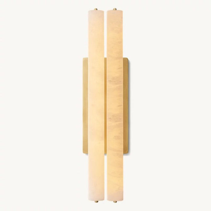 Audiobon Alabaster Double Sconce