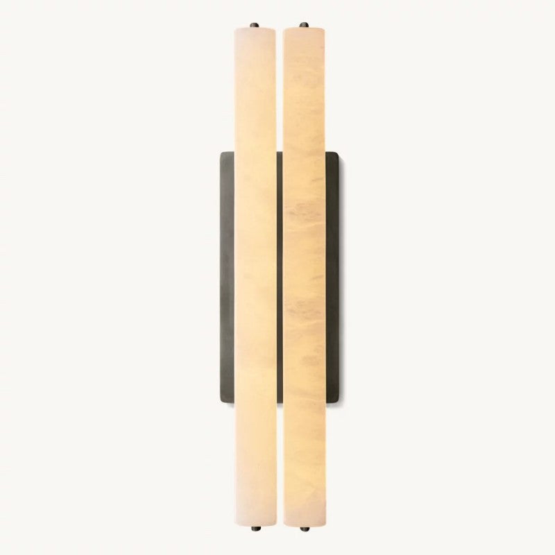 Audiobon Alabaster Double Sconce